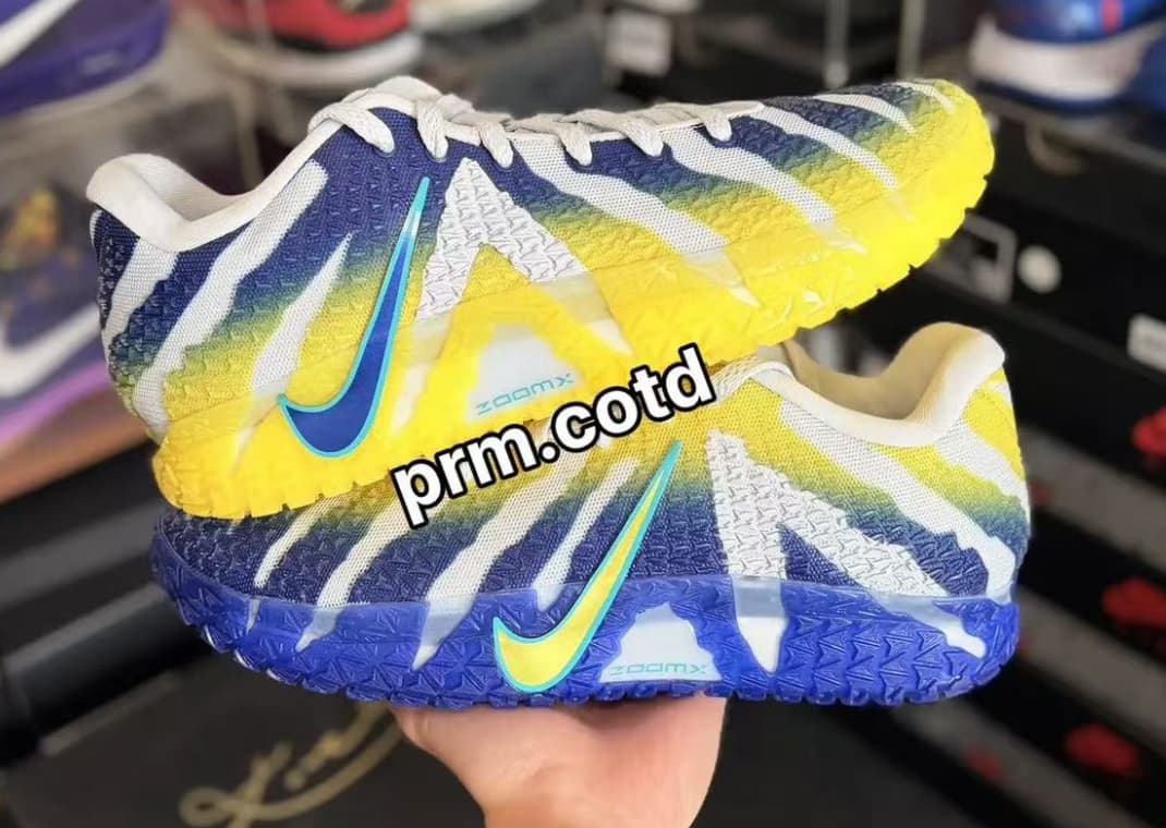 Nike Ja 3 Gets Blue and Yellow Gradient Remake for Murray State