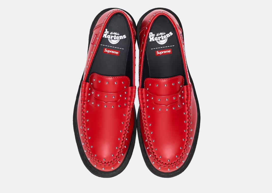 Supreme x Dr. Martens Penton Loafer Red