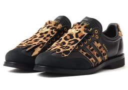 adidas Samba Bowling Leopard Print - Angle