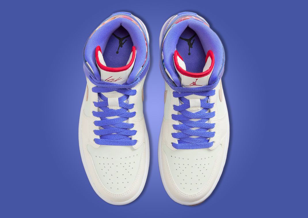 A Flower Garden Blooms Beautifully On This Air Jordan 1 Mid