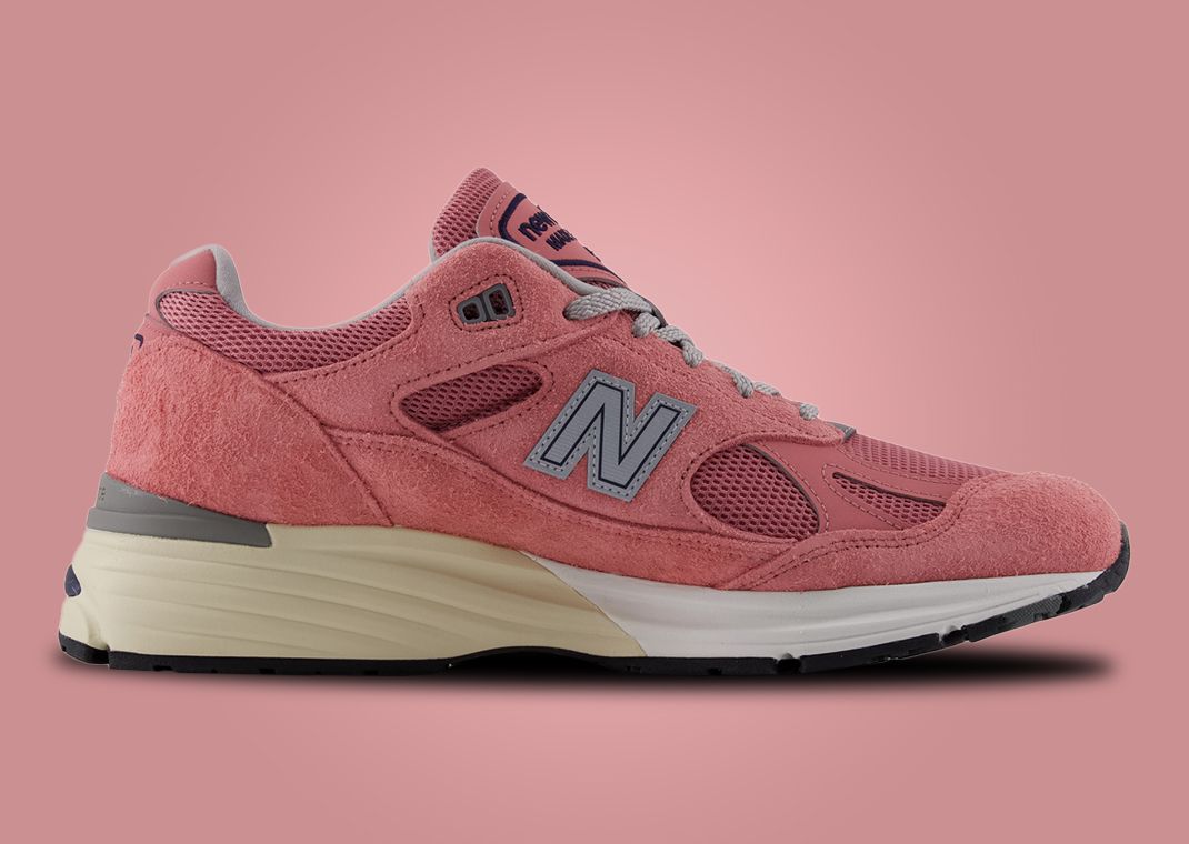New Balance 991v2 Made in UK Brandied Apricot Medial