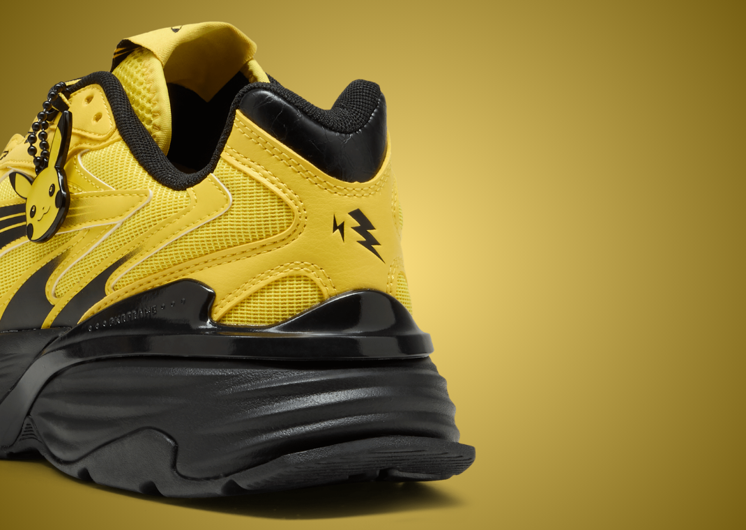Pokémon x Puma Fade Pikachu - Heel Detail