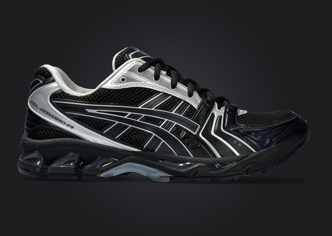 Undermycar x atmos x Asics Gel-Kayano 14 Black Lateral