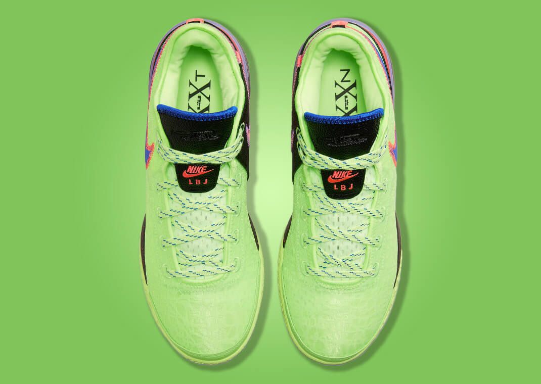 Nike Zoom Lebron NXXT Gen Ghost Green Basketball Shoes Men