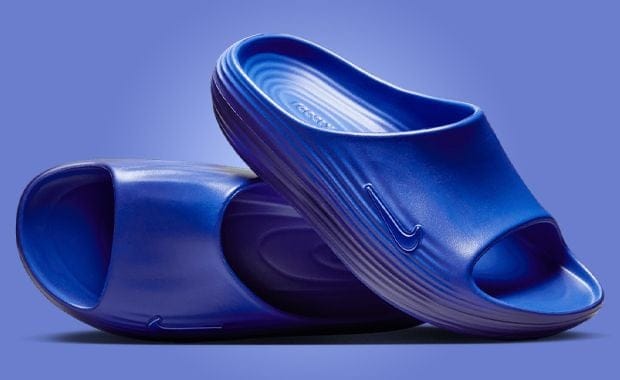 The Nike ReactX Rejuven8 Slide Hyper Royal Releases Fall 2025
