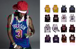 Playboi Carti Vamped Up NBA Jerseys for New Mitchell & Ness Collection