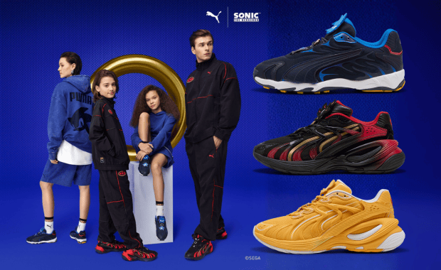 Sonic the Hedgehog x Puma Collection