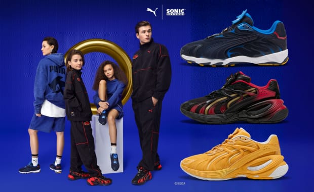 Puma’s New Sonic the Hedgehog Pack Includes Shoes for Tails, Shadow, and Sonic
