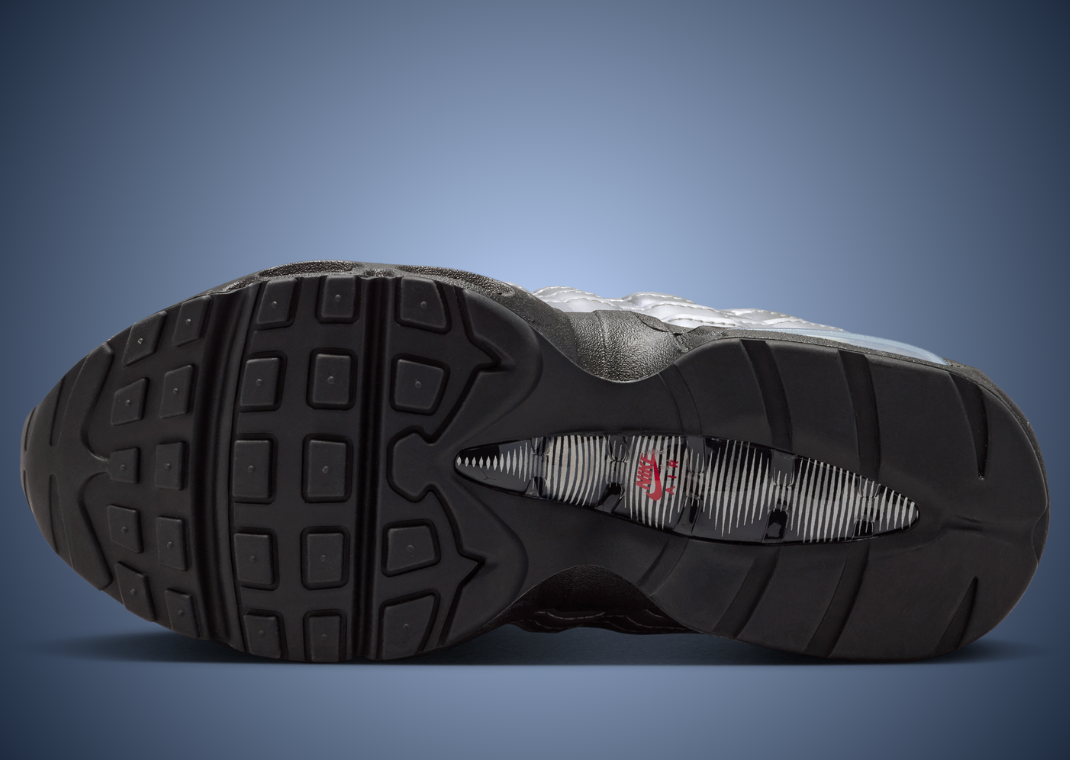 Nike Air Max 95 Big Bubble Total 90 Metallic Silver Outsole