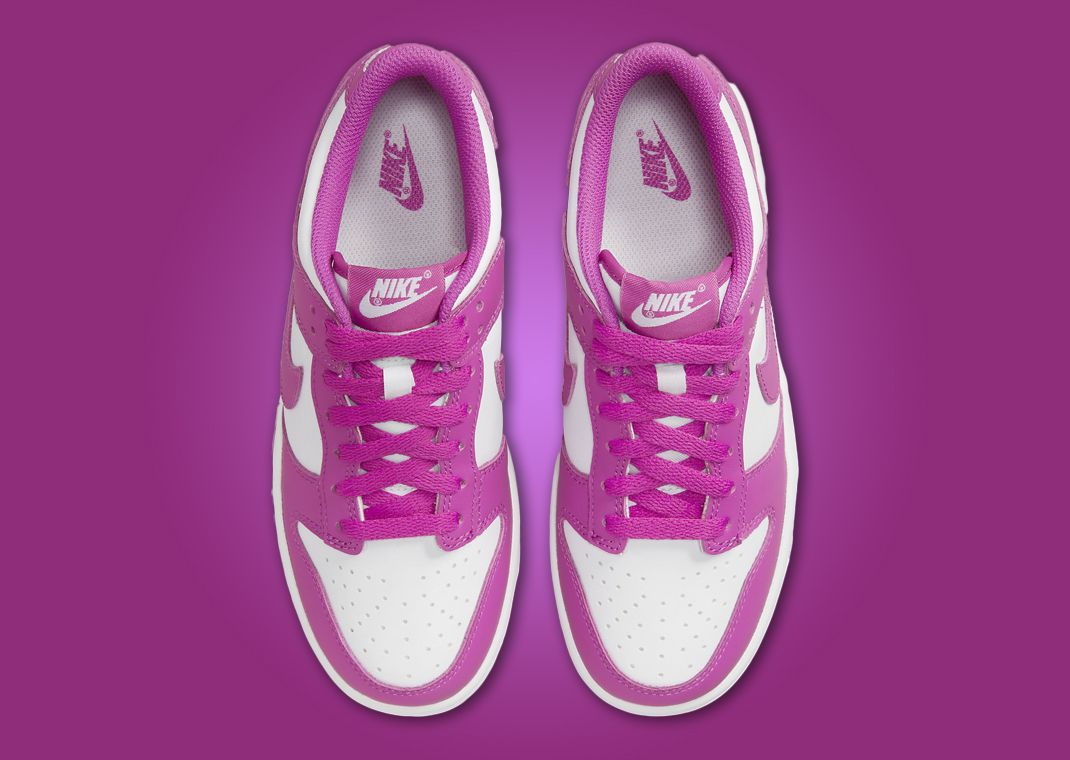 nike dunk active fuchsia low
