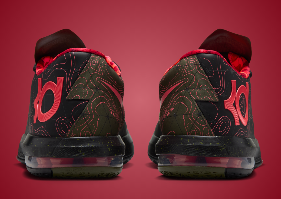 Nike KD 6 Meteorology - Back
