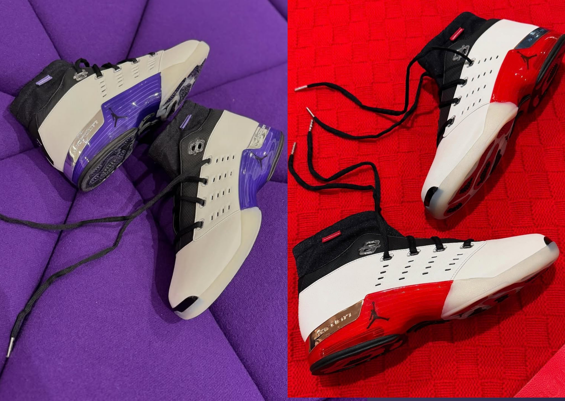 Infinite Archives x Air Jordan 17 Retro Low Varsity Purple and Varsity Red