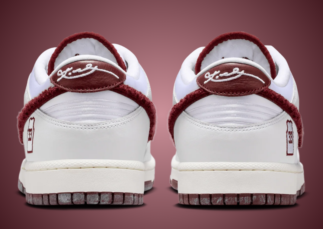 Nike Kobe Dunk Low Protro Lower Merion Home Heel