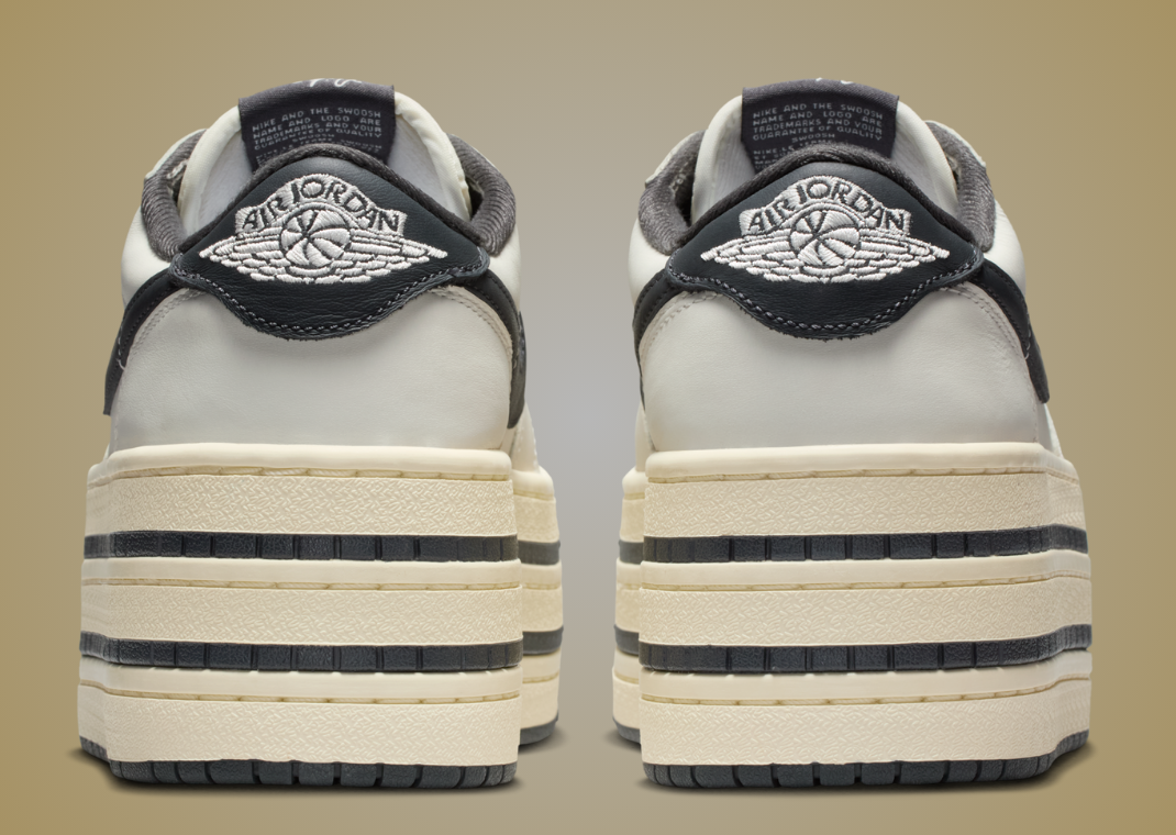 Air Jordan 1 Low Triple Stack Sail (W) - Back