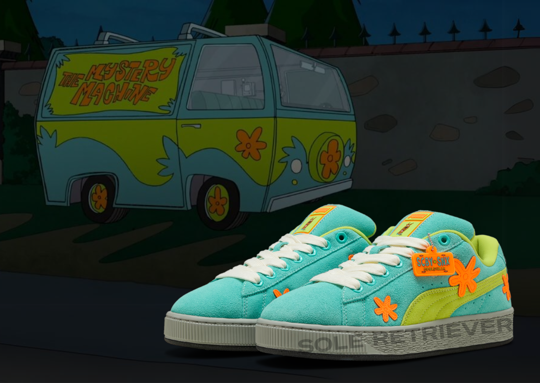 Scooby Doo x Puma Suede XL