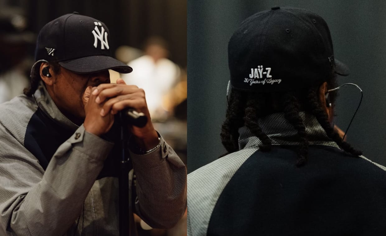 Jay-Z Rocks Exclusive New Era Yankees Fitted Ahead of Yankee Stadium Shows