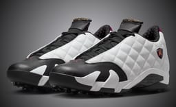 The Latest Golf Ready Air Jordan 14 is a Quilted Bordeaux Beauty