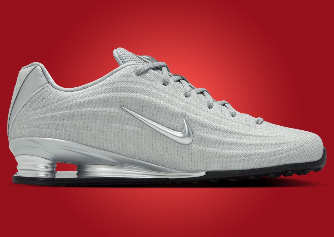 Nike Shox Z Silver Black Medial
