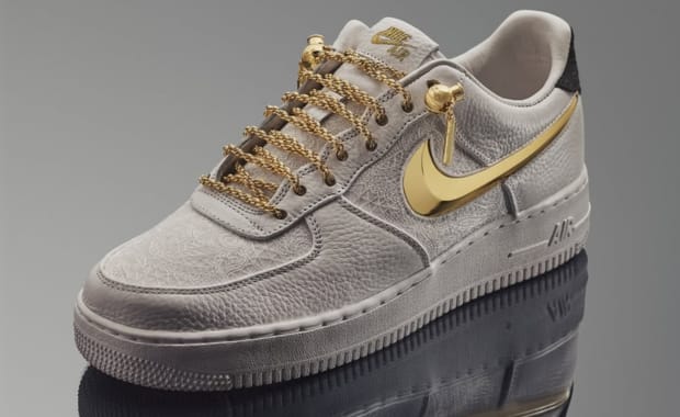 Victor Solomon’s Sunset Strip Air Force 1 is a Shining Gold Tribute to LA