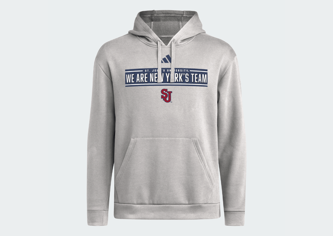 adidas St. John's Fleece Hoodie Medium Grey Heather
