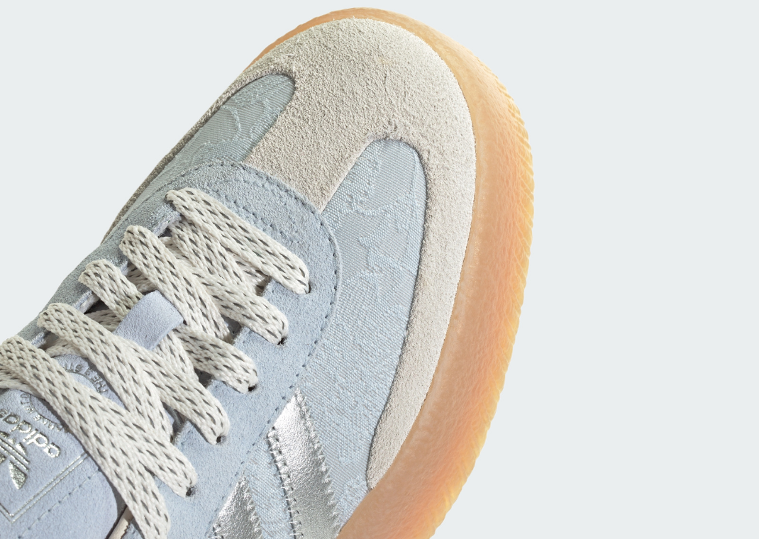 Liberty London x adidas Sambae Delft Blue (W) - Detail