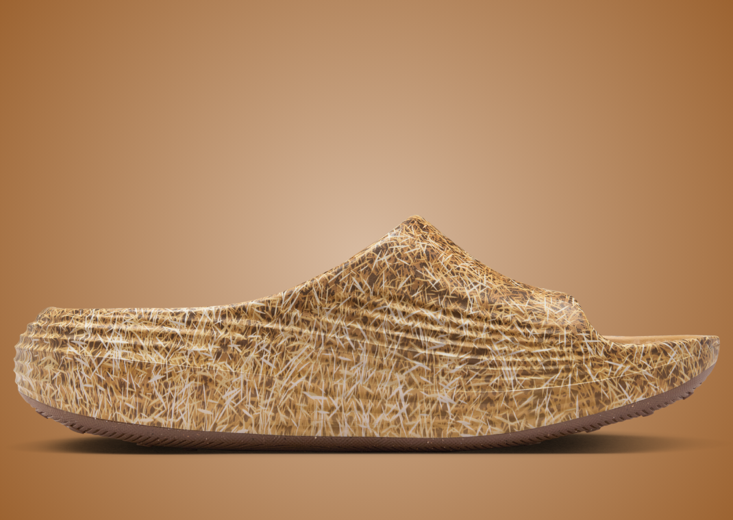 .SWOOSH x Nike ReactX Rejuven8 Slide Wheat Medial