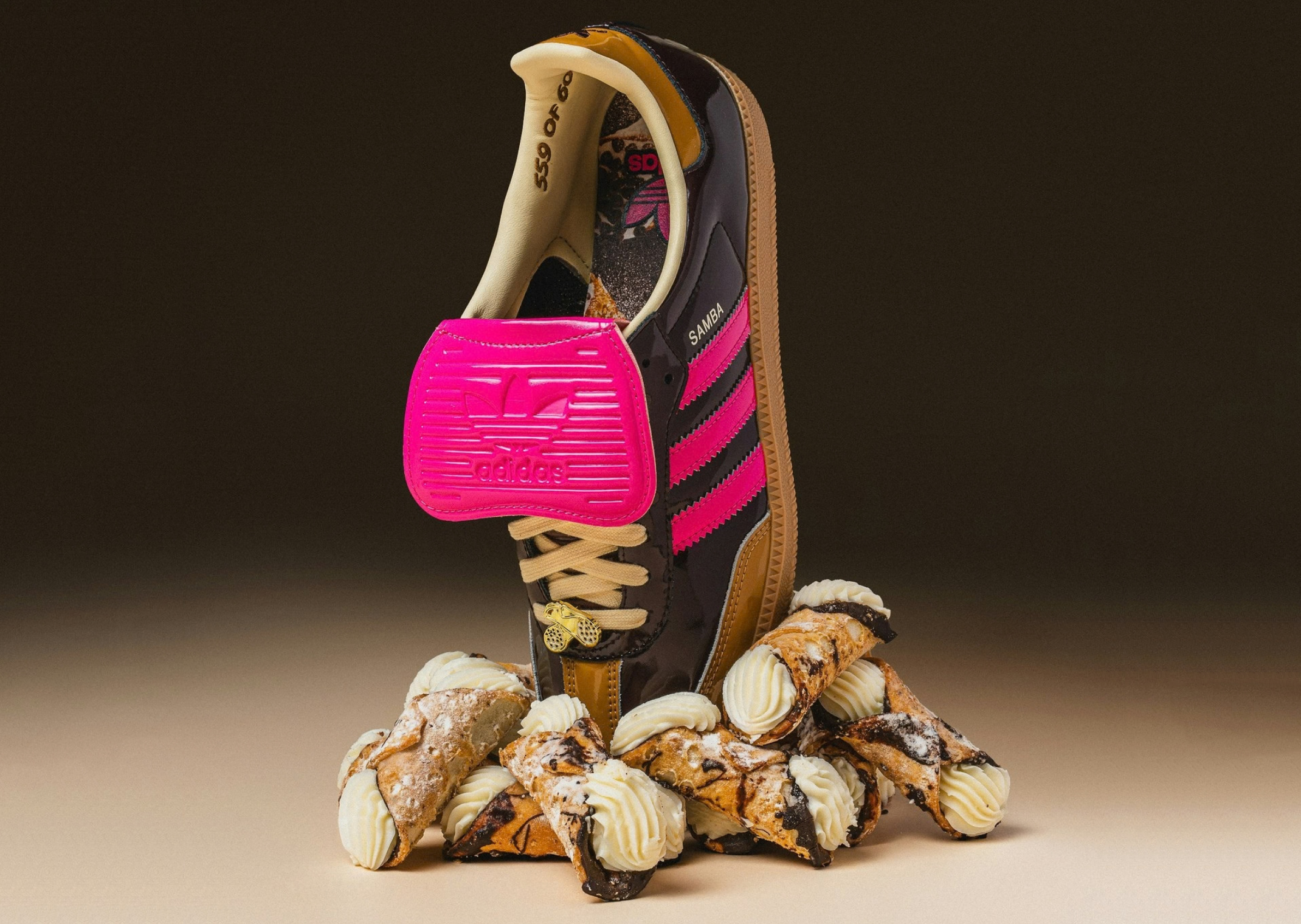 Asphalt NYC x adidas Samba Cannoli