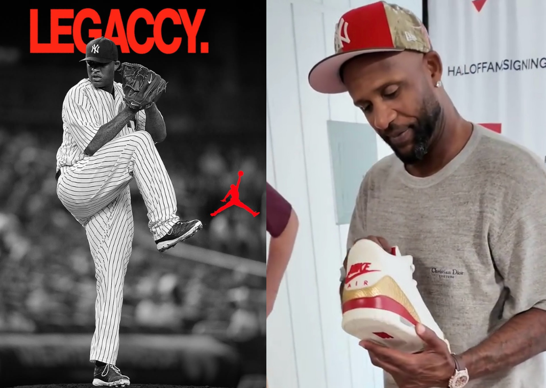 CC Sabathia's Air Jordan 3 Hall of Fame PE