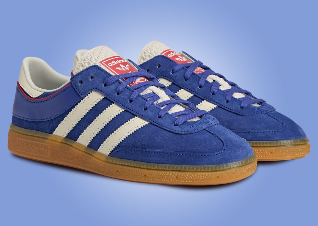 adidas Handball Cup SZPL Semi Lucid Blue Cream White Angle