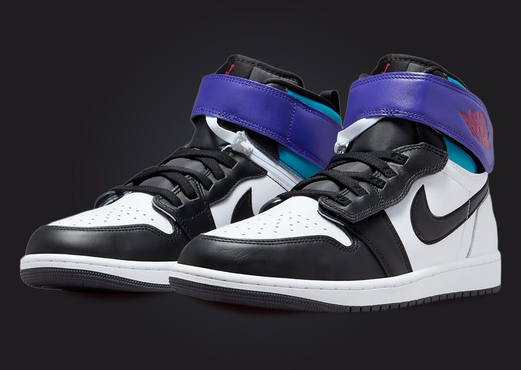 Air Jordan 1 High Flyease Black Toe Grape