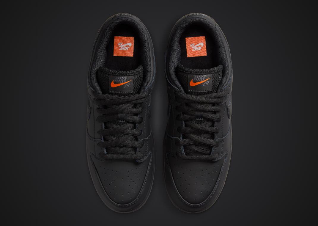 Nike SB Dunk Low ISO Triple Black Top