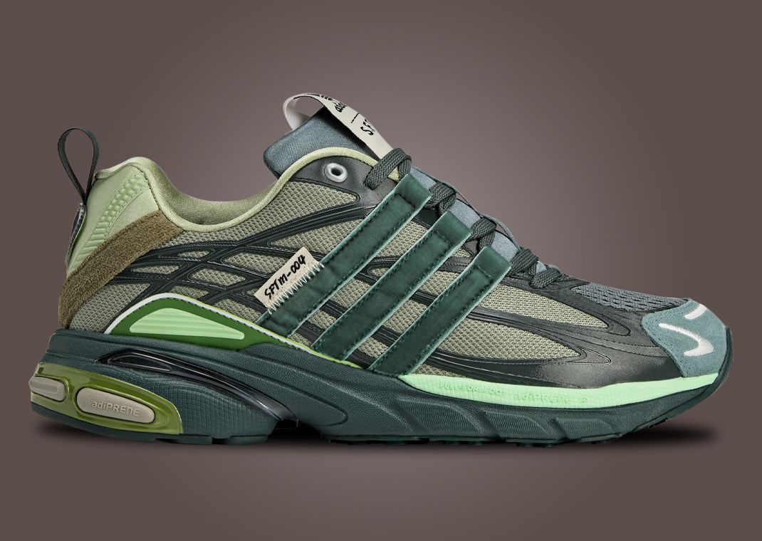SFTM x adidas Adistar Cushion Shadow Green Lateral