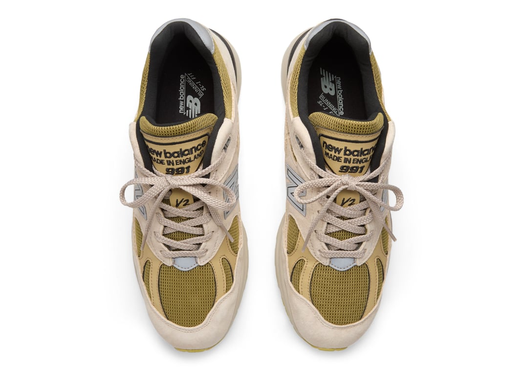New Balance 991v2 Made in UK Silver Birch