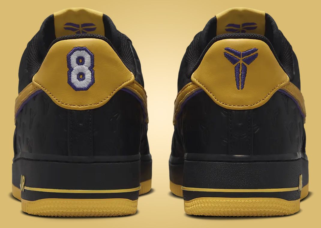 Nike Air Force 1 Low Kobe Bryant Black Back