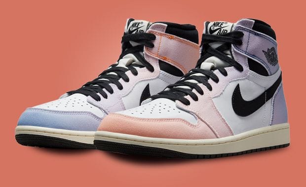 The Air Jordan 1 High Craft Features Gradient Denim