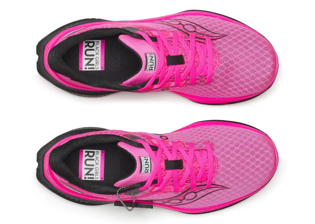 Black Girls RUN! x Saucony Endorphin Speed 5 - Top