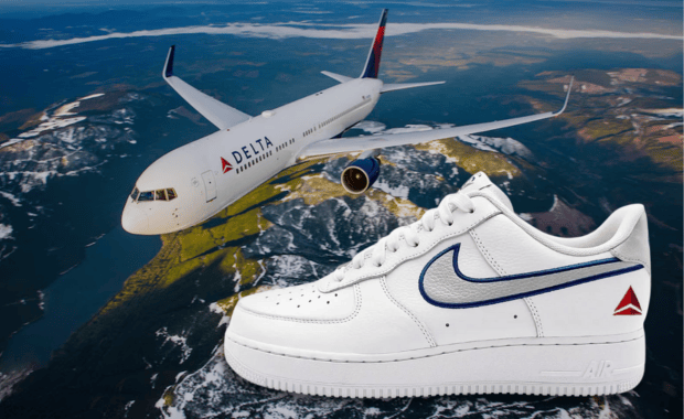 Delta Air Lines Celebrates 100th Birthday With an Exclusive Nike Air Force 1 Collab