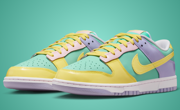 pastel nike dunk low