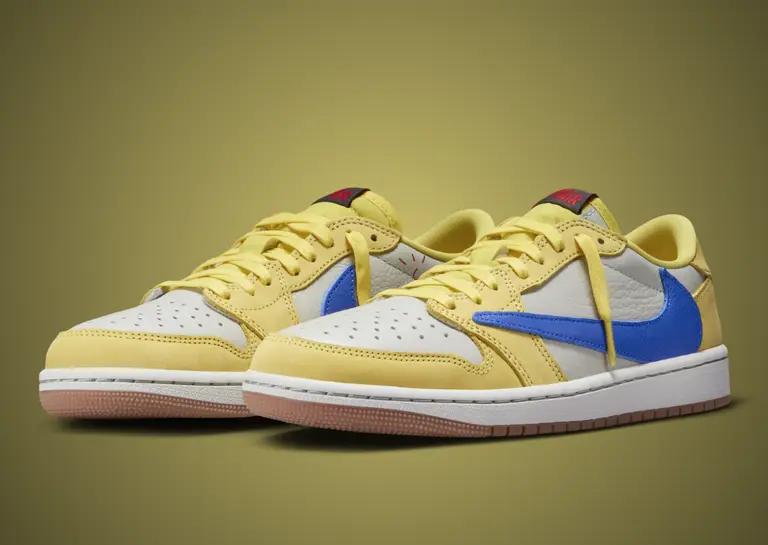 Travis Scott x Air Jordan 1 Retro Low OG Canary (W)