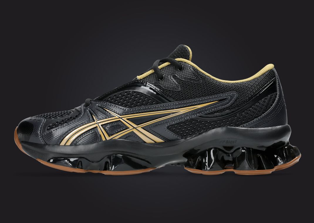 Kiko Kostadinov x Asics Gel-Quantum Zientzia Black Gold Medial