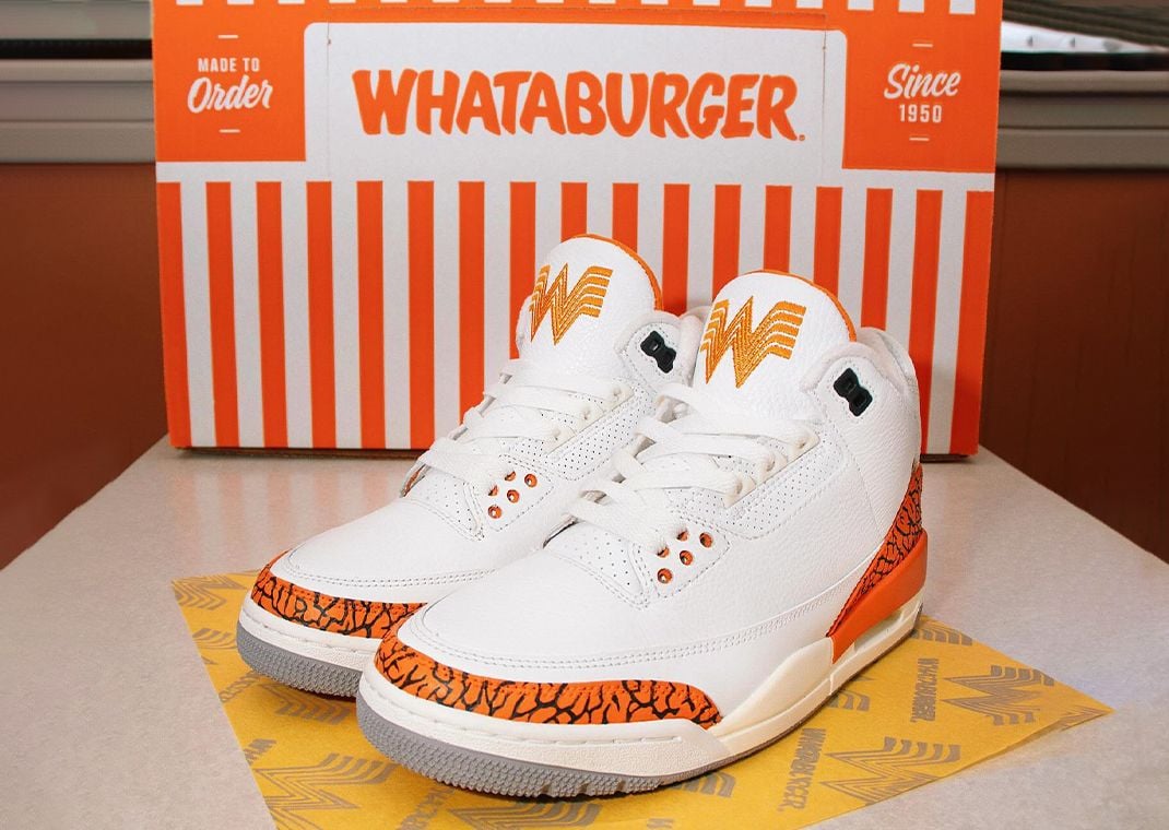 Whataburger x Air Jordan 3 Giveaway