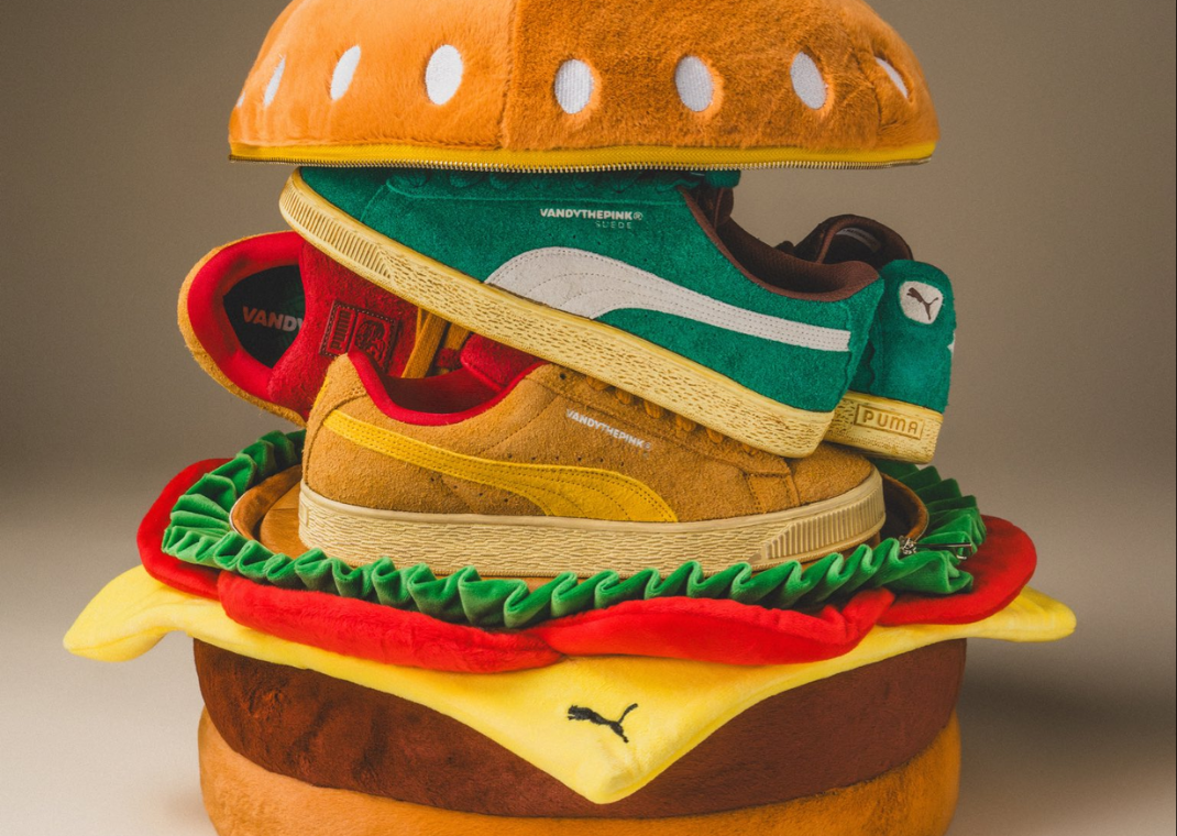 VANDYTHEPINK x Puma Suede Hamburger Pack