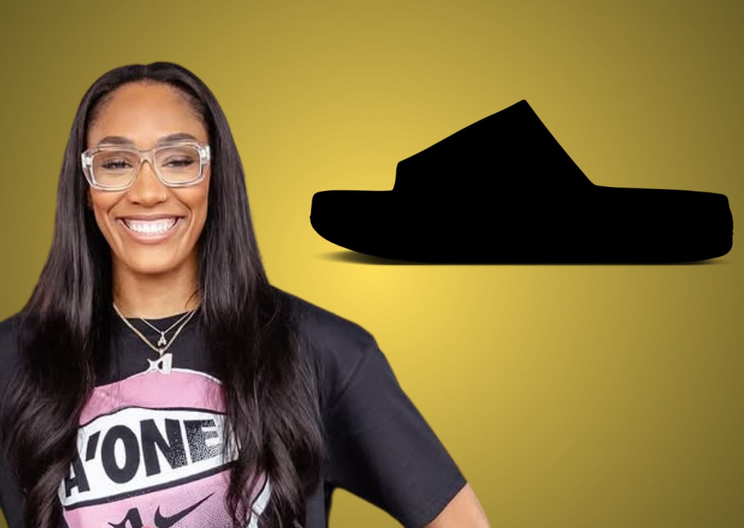 A'ja Wilson x Nike Calm Slide Electric Yellow (W)
