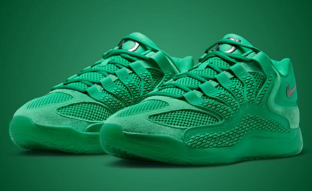 Easy Money: Nike Adds Textured Matte Monochrome Green to a Pair of All-Star KD 18s