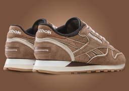 White Mountaineering x Reebok Classic Leather Brown Heel Angle