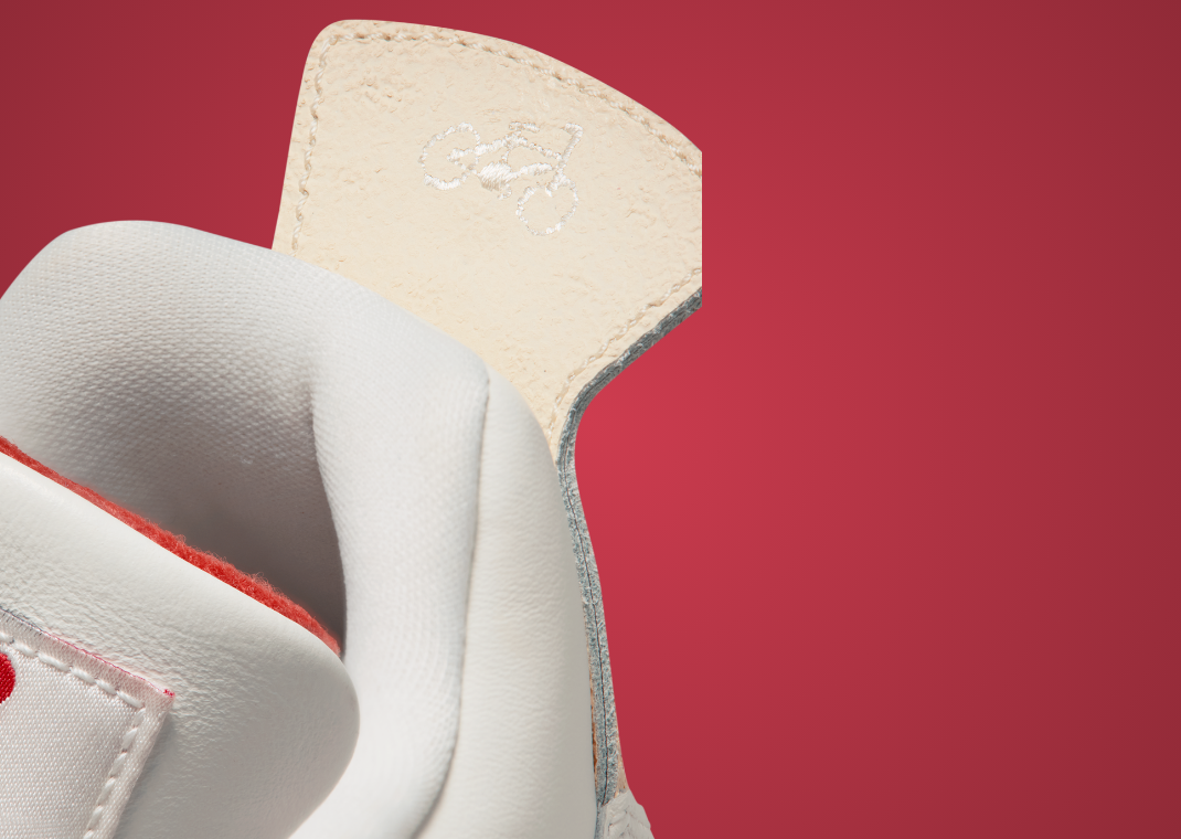 Nigel Sylvester x Air Jordan 4 Retro Brick After Brick - Detail
