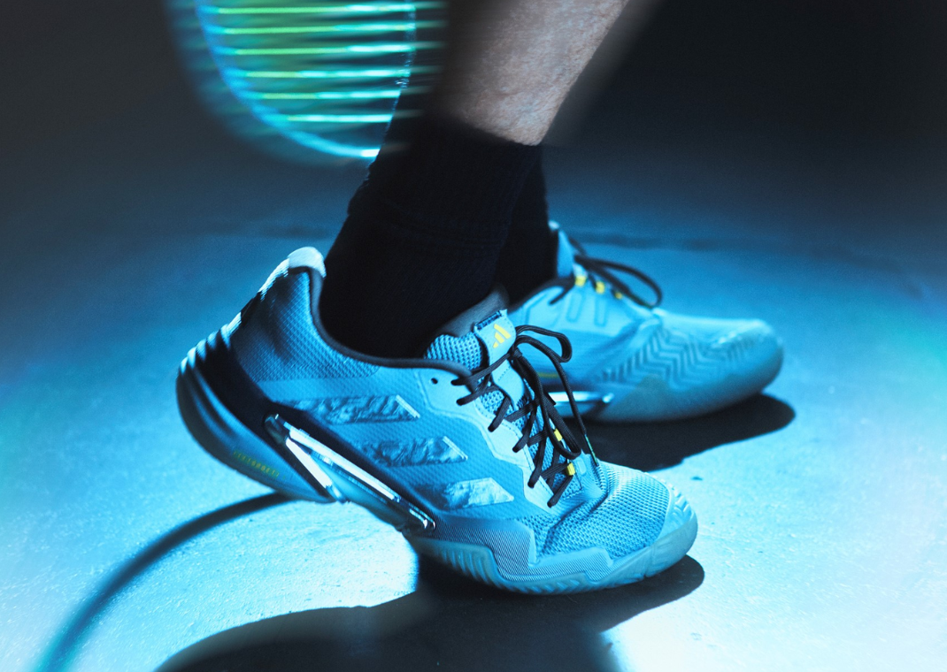 Brain Dead x adidas Barricade 13 Silver - On Foot