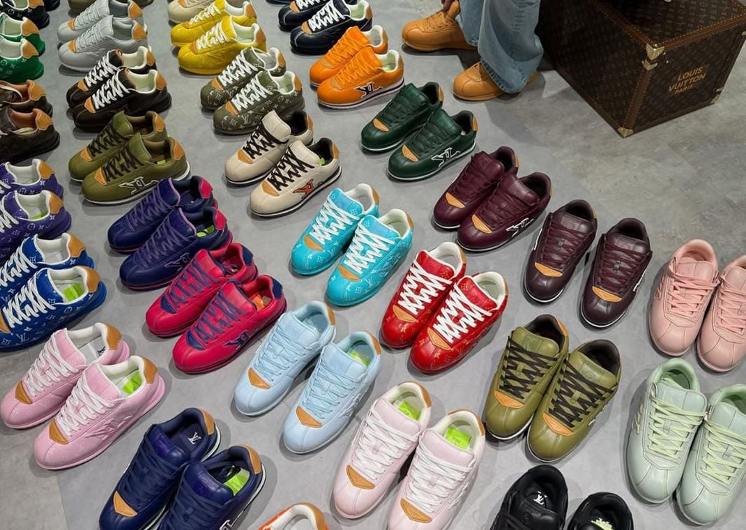 Pharrell Williams’ new Louis Vuitton sneakers