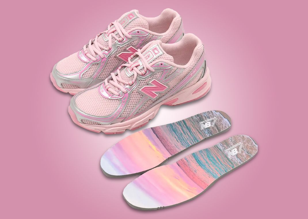 The atmos Pink x New Balance 740 Releases March 2025