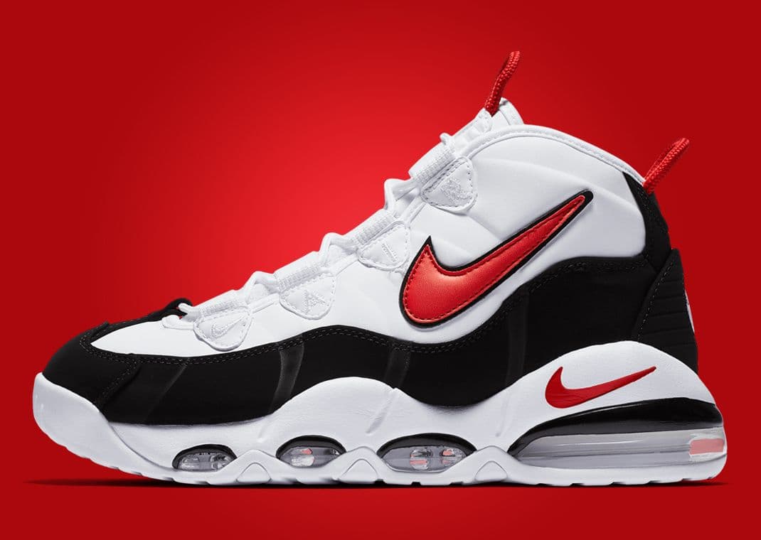 The Nike Air Max Uptempo White Red Black Releases Fall 2025